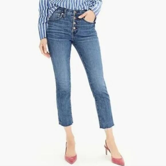 J Crew Vintage Straight Jeans - Picture 1 of 13